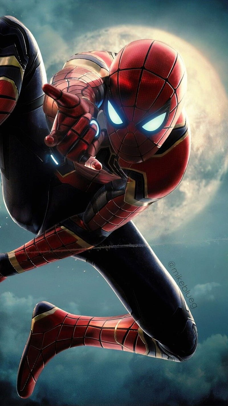 HD wallpaper spiderman avenger hero