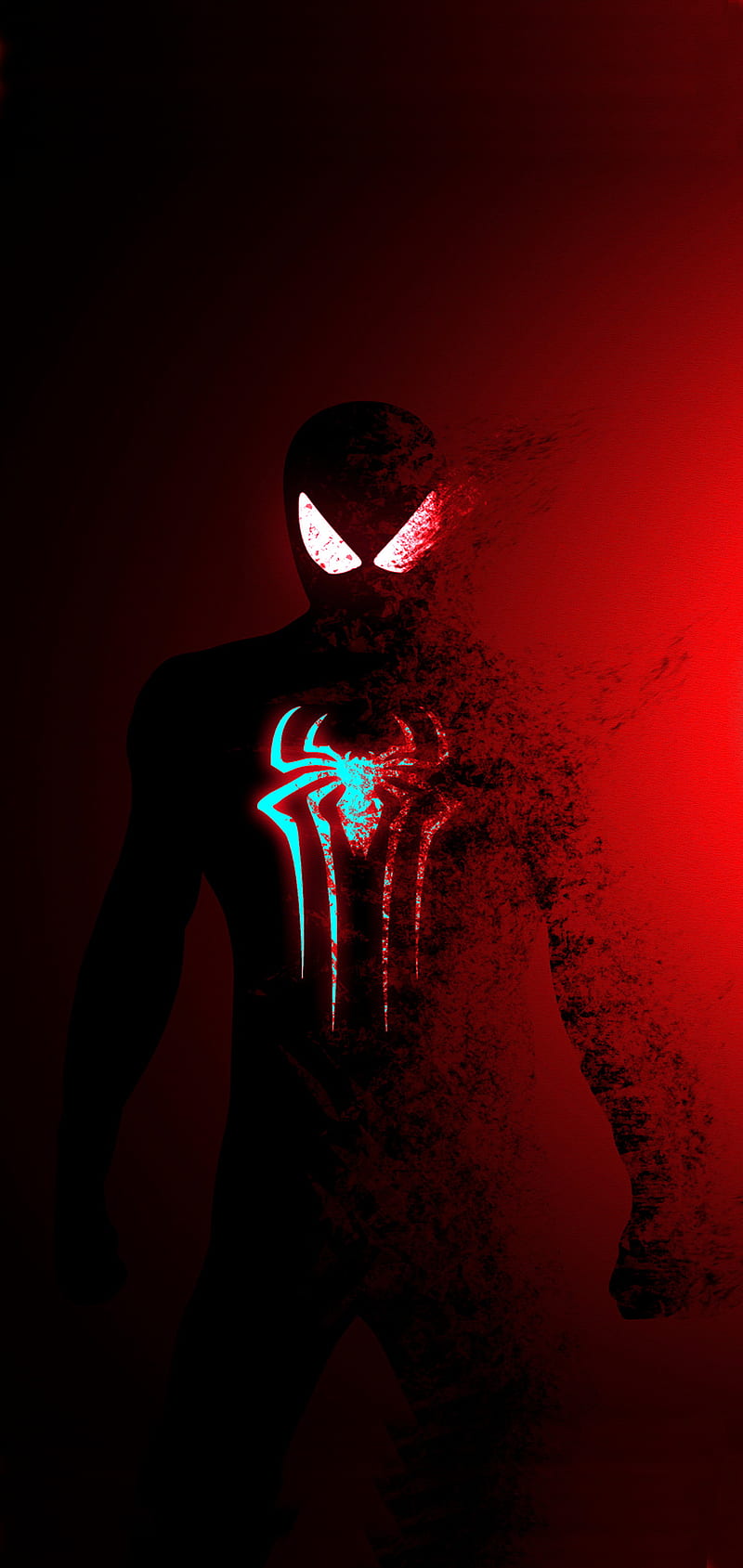 HD wallpaper spiderman marvel red rouge
