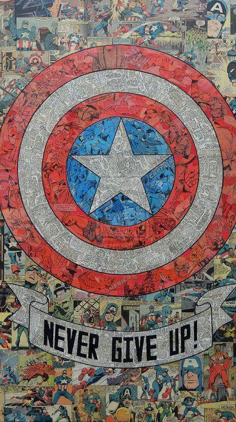 HD wallpaper captain america avenger marvel retro