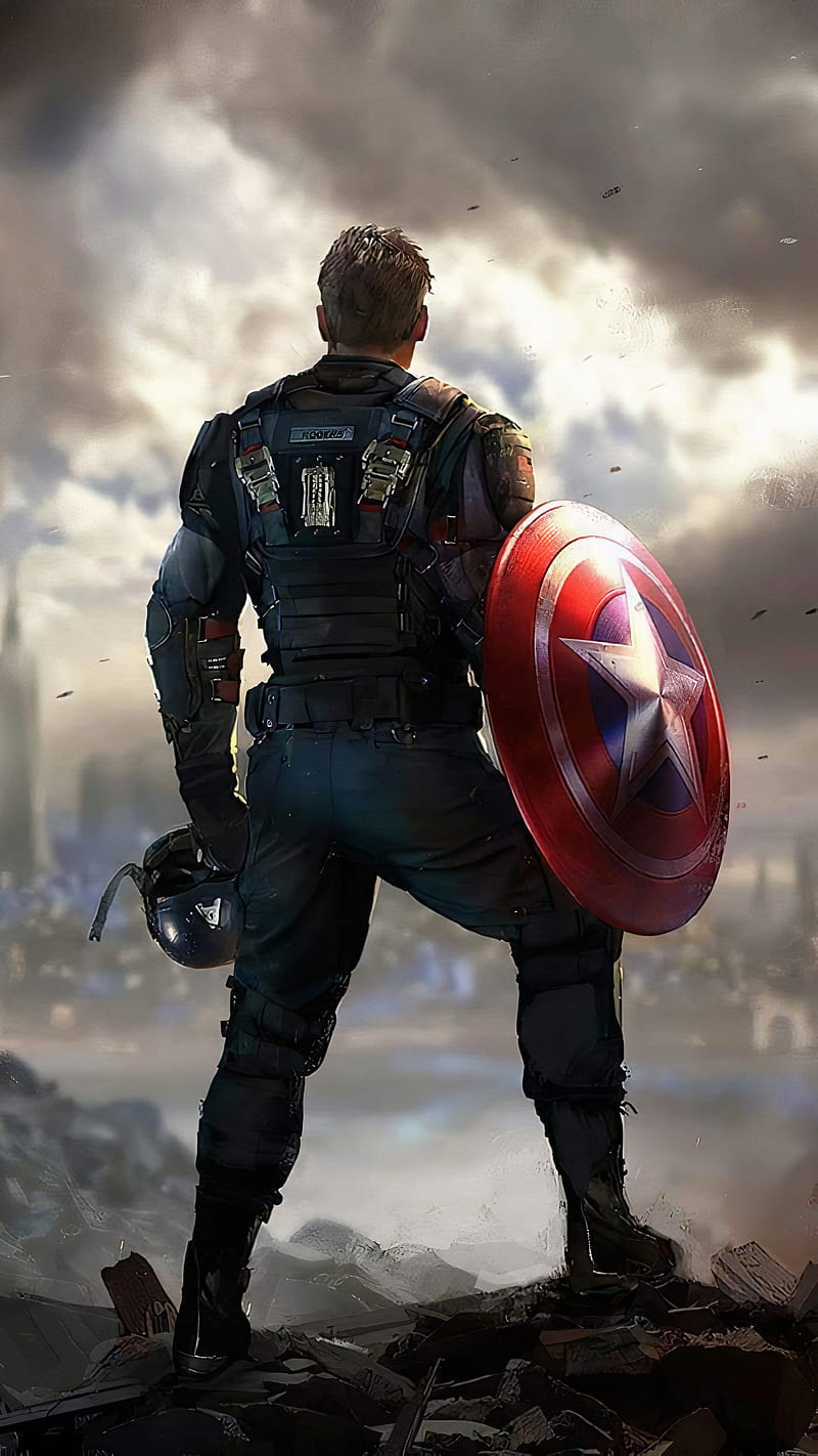 HD wallpaper captain america avenger shield steve rogers