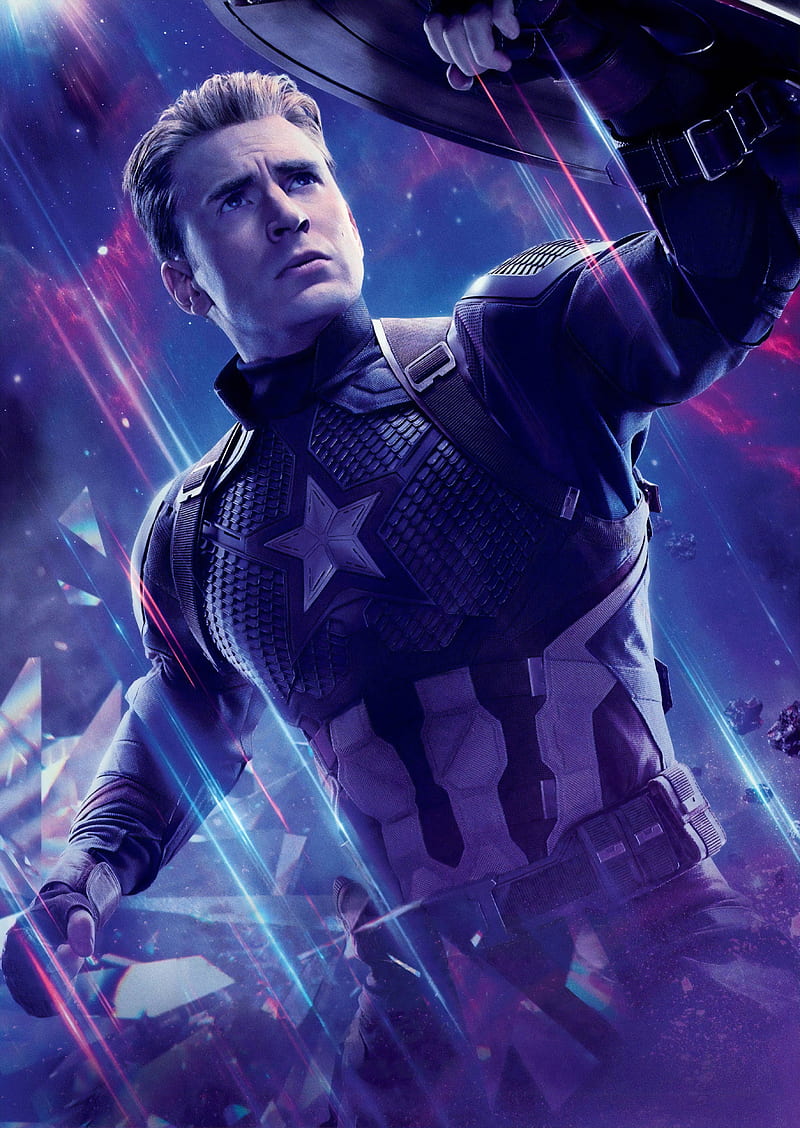 HD wallpaper captain america in avengers endgame