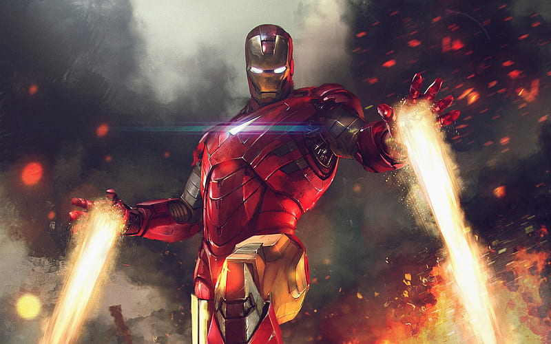 HD wallpaper iron man art superheroes ironman marvel war of heroes