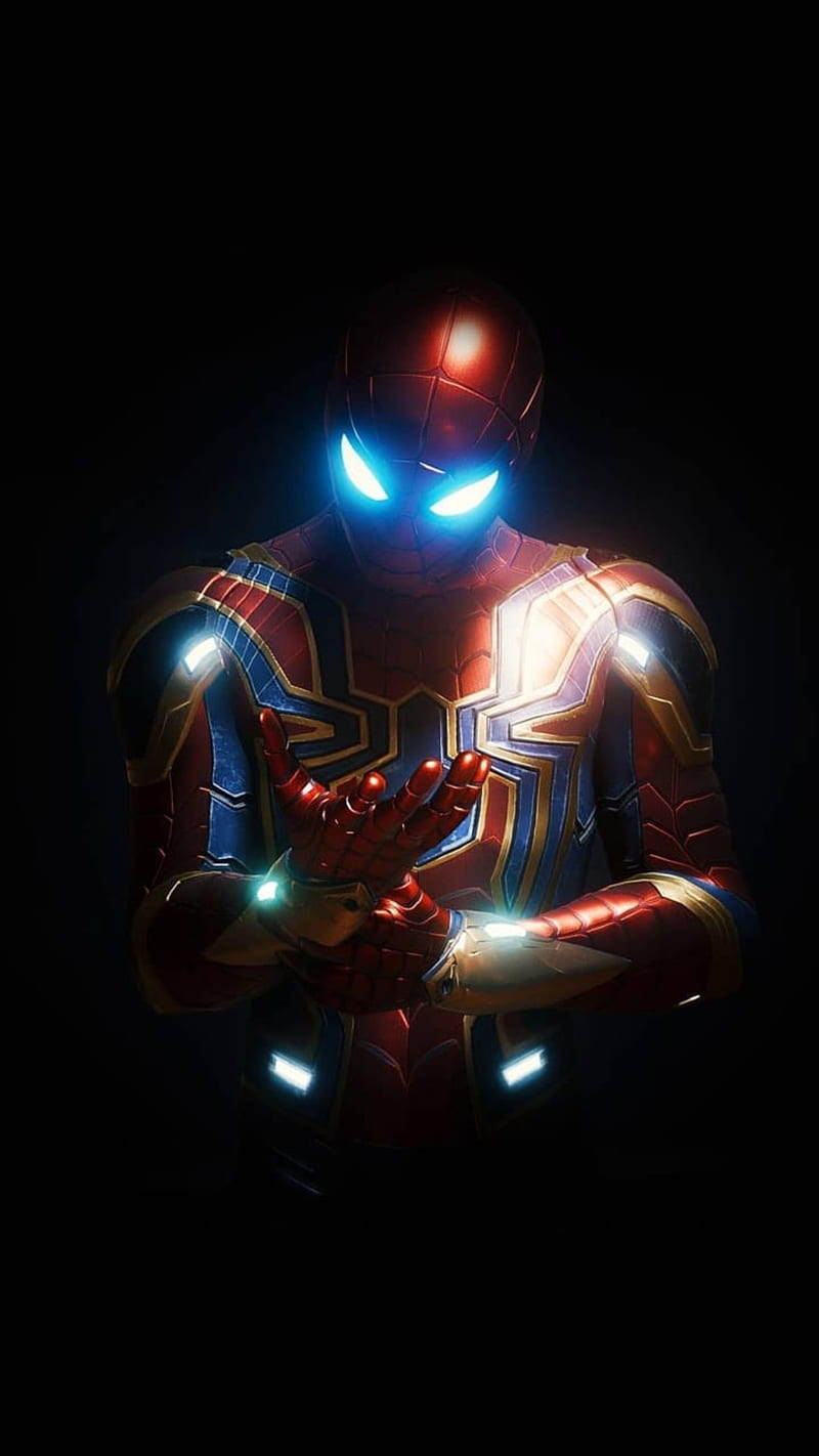 HD wallpaper iron spider man marvel tony stark iron man infinty war avengers endgame