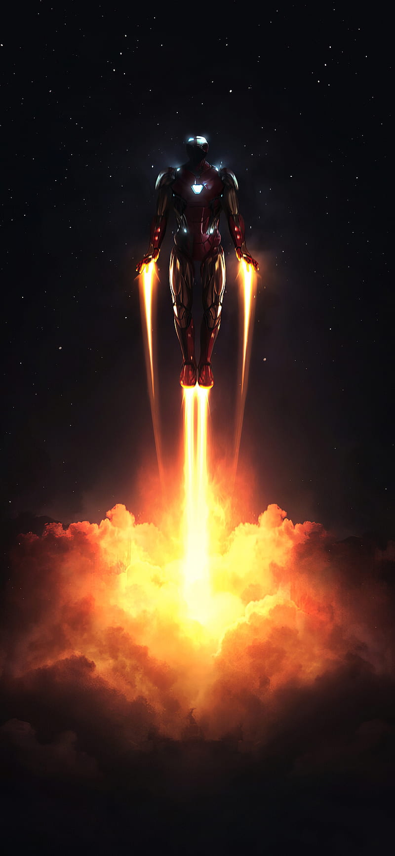 HD wallpaper ironman flight avengers endgame infinity war iron man