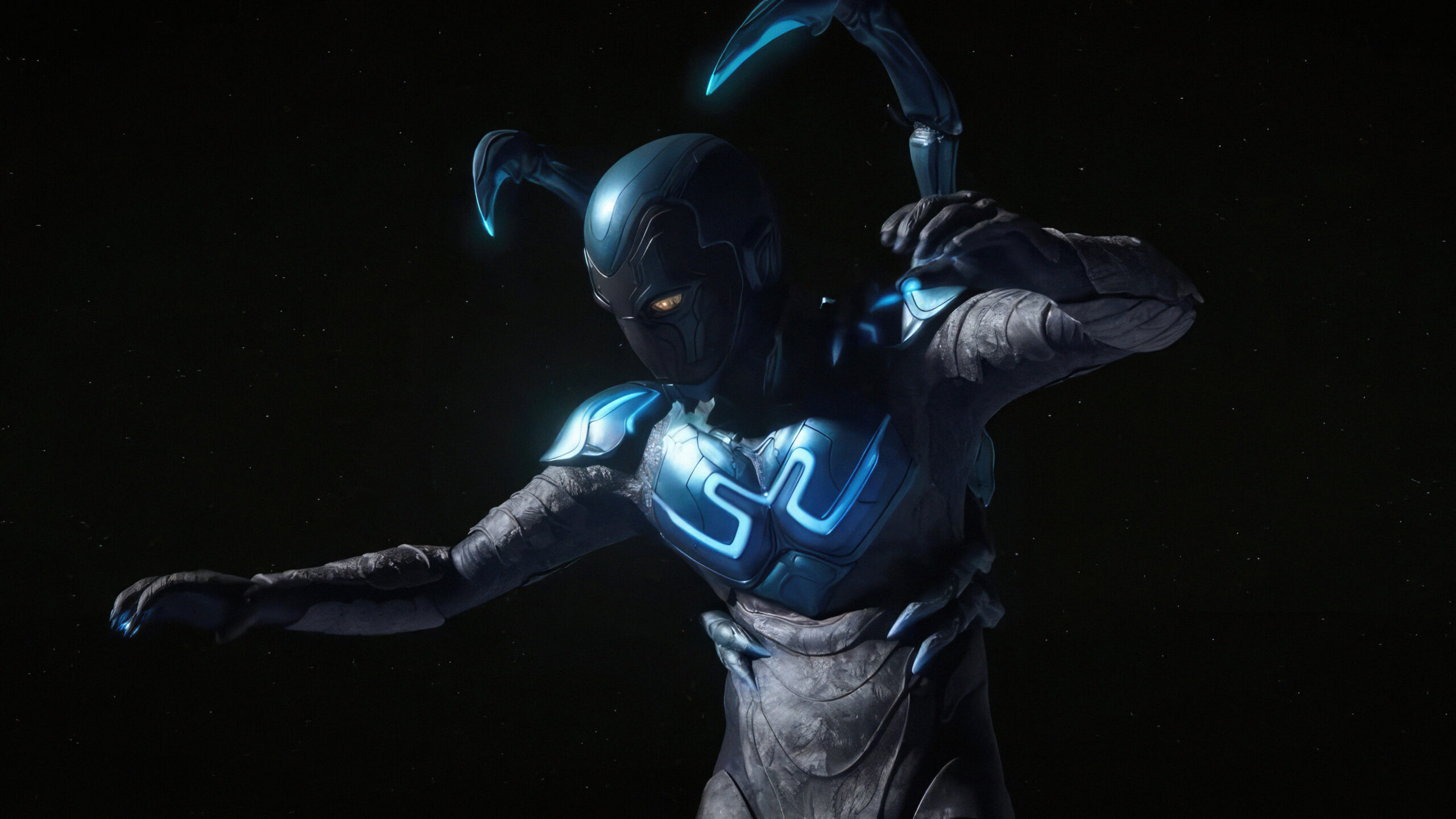 blue beetle the iconic blue armor wallpaper scaled