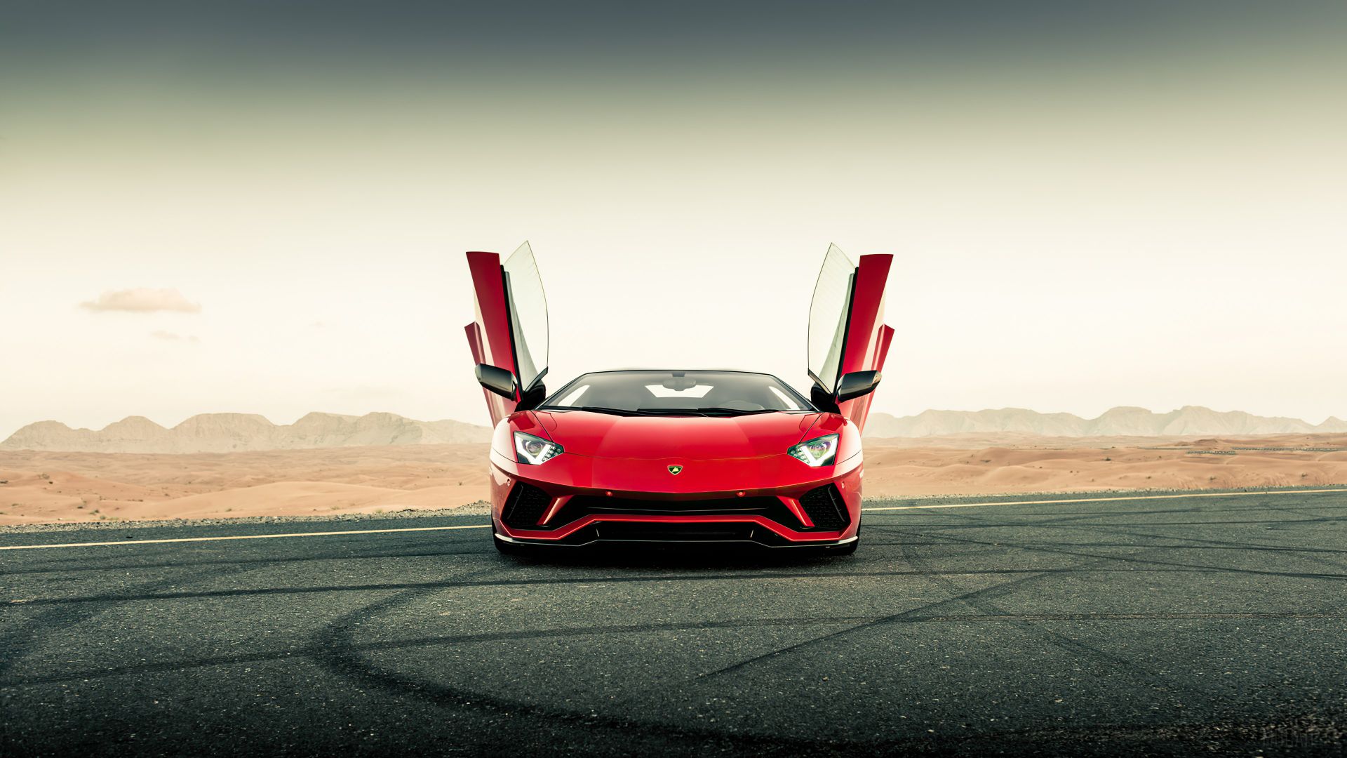 Red Lamborghini Backgrounds Desktop