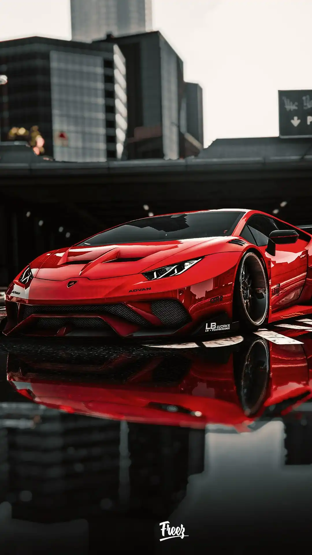 Red Lamborghini Wallpaper